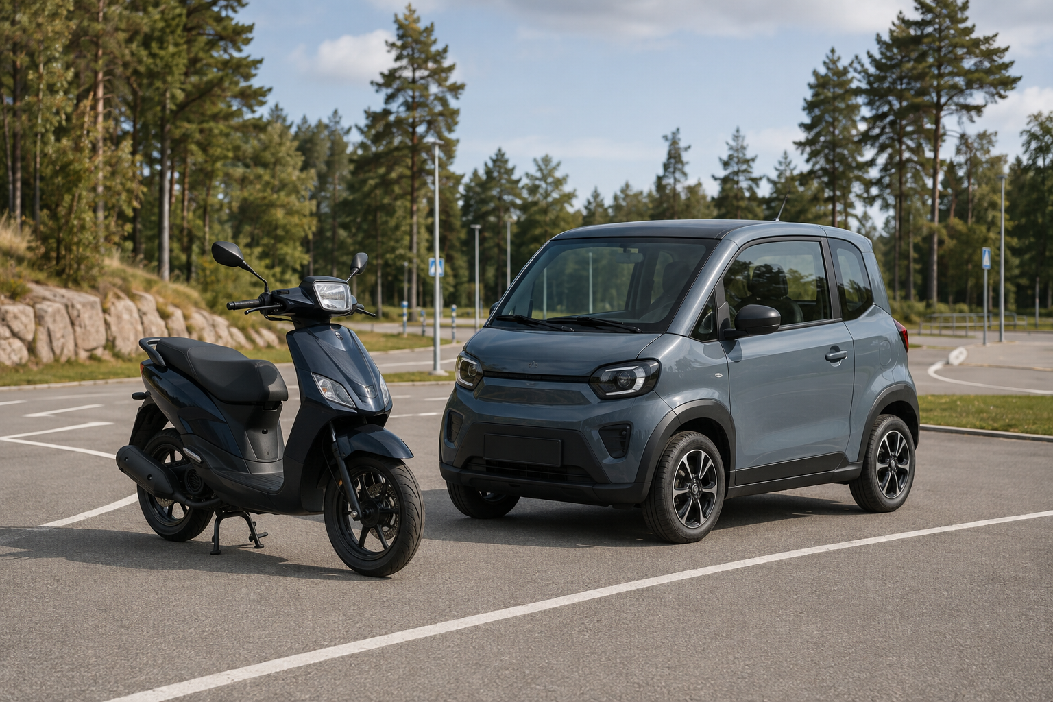 AM-körkort för moped och mopedbil – komplett guide 2026